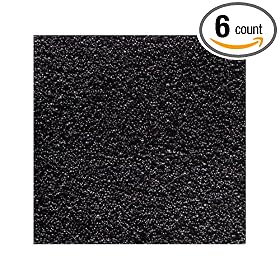 Safety Track 3510 Resilient Non-Slip Safety Tape, Black, 2-Inch by 60-Foot Roll, 6-Pack