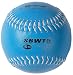 Markwort Weighted 12-Inch Softball-Leather Cover, Blue