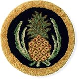 Pineapple Hooked Chair Pad