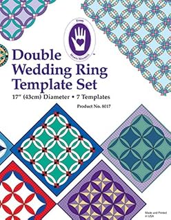 Plastic templates double wedding ring