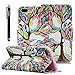 iPhone 7 Plus Cases,7 Plus Case Wallet,Flidm iPhone 7 Plus PU Leather Wallet Case Protective Flip Stand Cover for iPhone 7 Plus#001