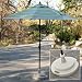 95 Lb. Unfilled Commercial Umbrella Stand, Black