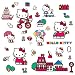 ROOMMATES RMK1678SCS Hello Kitty The World of Hello Kitty Peel and Stick Wall Decals