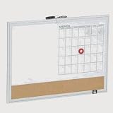 Aluminum Framed 3 in 1 Magnetic Board