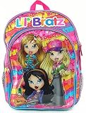 Lil' Bratz Kids Pink And Blue Backpack School Bag Bookbag
