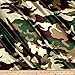 Ben Textiles Charmeuse Satin Camo Hunter Fabric by The Yard, Hunter Green