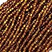 Kitchen & Housewares : Czech Seed Beads 11/0 "Smoke Topaz Foil Lined" (1 Hank)