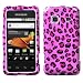 Design Hard Protector Skin Cover Cell Phone Case for Samsung Galaxy Prevail M820 Boost Mobile - Pink Leopard