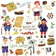 RoomMates RMK1195SCS Treasure Hunt Peel & Stick Wall Decals