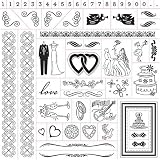 Eigenschaften KnorrPrandell / Gütermann / KnorrPrandell 2407614 - Fiskars Stempelmuster Hochzeit