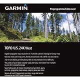 Garmin MapSource TOPO! US 24k West Topographic Coverage for California and Nevada (microSD/SD Card)