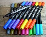Set of 18 Permanent Double Ended Markers