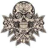 Skull with Roses - 36