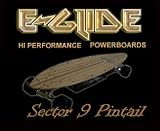 E-Glide Sector 9 Electric Powerboard / EGlide Skateboard ( Pintail Bamboo )