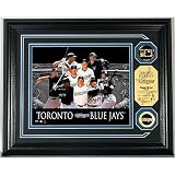 Highland Mint Toronto Blue Jays Team Force Photo Mint w/ 2 24KTGold coins