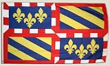 Drapeau France Bourgogne - 90 x 150 cm