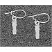 LogoArt MIssissippi State Bulldogs Sterling Silver Team Font 3/8 Dangle Pendant