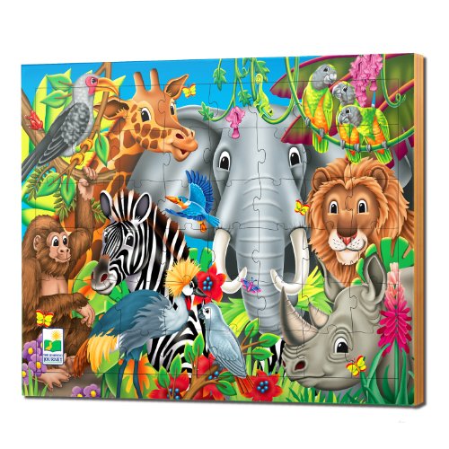 The Learning Journey 48 pc Lift Discover Jigsaw Puzzle Animals of the World Cardboard Puzzle The Learning Journey 48 pc Lift Discover Jigsaw Puzzle Animals of the World Cardboard Puzzle