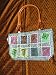 White Boho Banjara Gypsy India Sari Tapestry Handbag Purse
