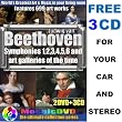 Beethoven Symphonies 1,2,3,4,5,6 and Art Galleries of the Time, 2DVDs+3CDs Ultimate Art & Music Collection