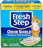 UPC 044600309484 product image for Fresh Step Odor Shield, Scented Scoopable Cat Litter, 38 Pounds (Product May Var | upcitemdb.com