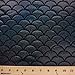 Mystic Hologram Jumbo Fish Scale Stretch Spandex Black 58 Inch Fabric by The Yard (F.E.