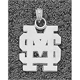 LogoArt Mississippi State Bulldogs Sterling Silver Team Font Pendant