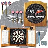 Corvette Model C6 Dart Cabinet with board and darts