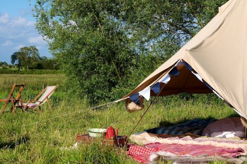 4m Bell Tent with zip-in groundsheet