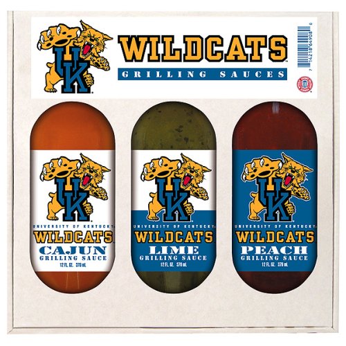 University of Kentucky Wildcats Grilling Gift Set by Hot Sauce Harrys