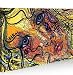 Produkt-Bild: Mosaic Beauty 100x65 Leinwand * Bilder auf Leinwand fertig gerahmt auf Holzrahmen - Lounge Bild mit Bilderrahmen - ein Edel Poster als Leinwand Kunstdruck - Wandbild mit Rahmen modernes Keilrahmenbild - farbenfrohe und intensive Impressionen f&uuml;r Ihr Wohnzimmer B&uuml;ro Lounge K&uuml;che Schlafzimmer usw. Abstrakte Kunst Pop Art