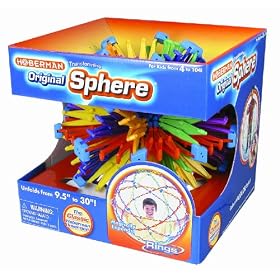 Hoberman: Sphere-- Rings by John N. Hansen