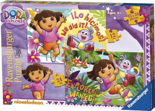 Ravensburger Dora The Explorer 2 In A Box Jigsaw Puzzles