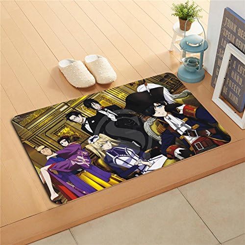 as&amp;w196 Custom Kuroshitsuji full Doormat Home Decor Door mat Floor Mat Bath Mats foot pad ty-718w196h