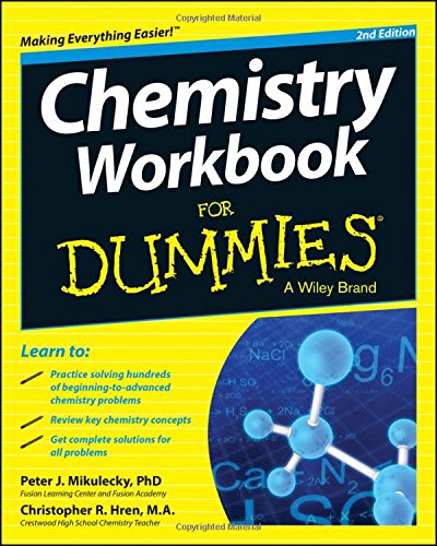 chemistry workbook for dummies