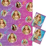 Hannah Montana Gift Wrap & Tags (2 of Each)