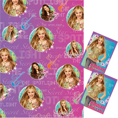 Buy Hannah Montana Gift Wrap & Tags (2 of Each) online at Discounted New and Used prices. Delivered to your door with Childrens Toyshop.com