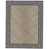 Dollhouse 1:24 Scale Jungle Leopard Rug Dollhouse Miniature