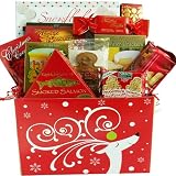 Dashingly Delicious Christmas Holiday Gift Box - Gourmet Food Gift Basket