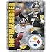 Ben Roethlisberger #7 Pittsburgh Steelers NFL Woven Tapestry Throw Blanket by Northwest (48x60) Ben Roethlisberger #7 Pittsburgh Steelers NFL Woven Tapestry Thr