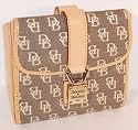 DOONEY & BOURKE Signature Anniversary Edition Wallet (Brown / Light Tan)