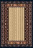 Contemporary Area Rug, United Weavers Manhattan Montauk Navy Blue
