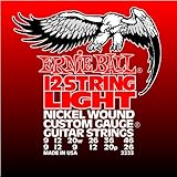 Ernie Ball 12-string Light Nickel Wound Set, .009 - .046