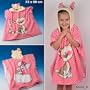 Diddl Diddlina Milimits 5533 Badeponcho Einheitsgr��e f�r Kinder