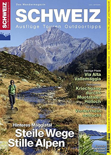 Maggiatal: Wandermagazin SCHWEIZ 9_2013 (German Edition)