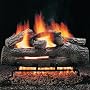 Copperfield 48142 18 Inch Hargrove Fire Oak, Vented, Gas Logs Only, Radco Approved