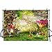 MEHOFOTO Enchanted Forest Photo Background Fairy Tale Birthday Party Decorations Banner Backdrops for Photography 7ftx5ft