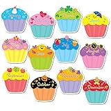 Creative Teaching Press 10-Inch Jumbo Designer Cut-Outs, Cupcakes (5938)