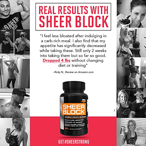 1 Carb Blocker Weight Loss Pills Sheer BLOCK Lose Weight Fast with