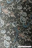 輸入壁紙 イギリス製 品番:AT10112 サイズ:52cm×10m 柄リピート：76cm カラー:ブラック